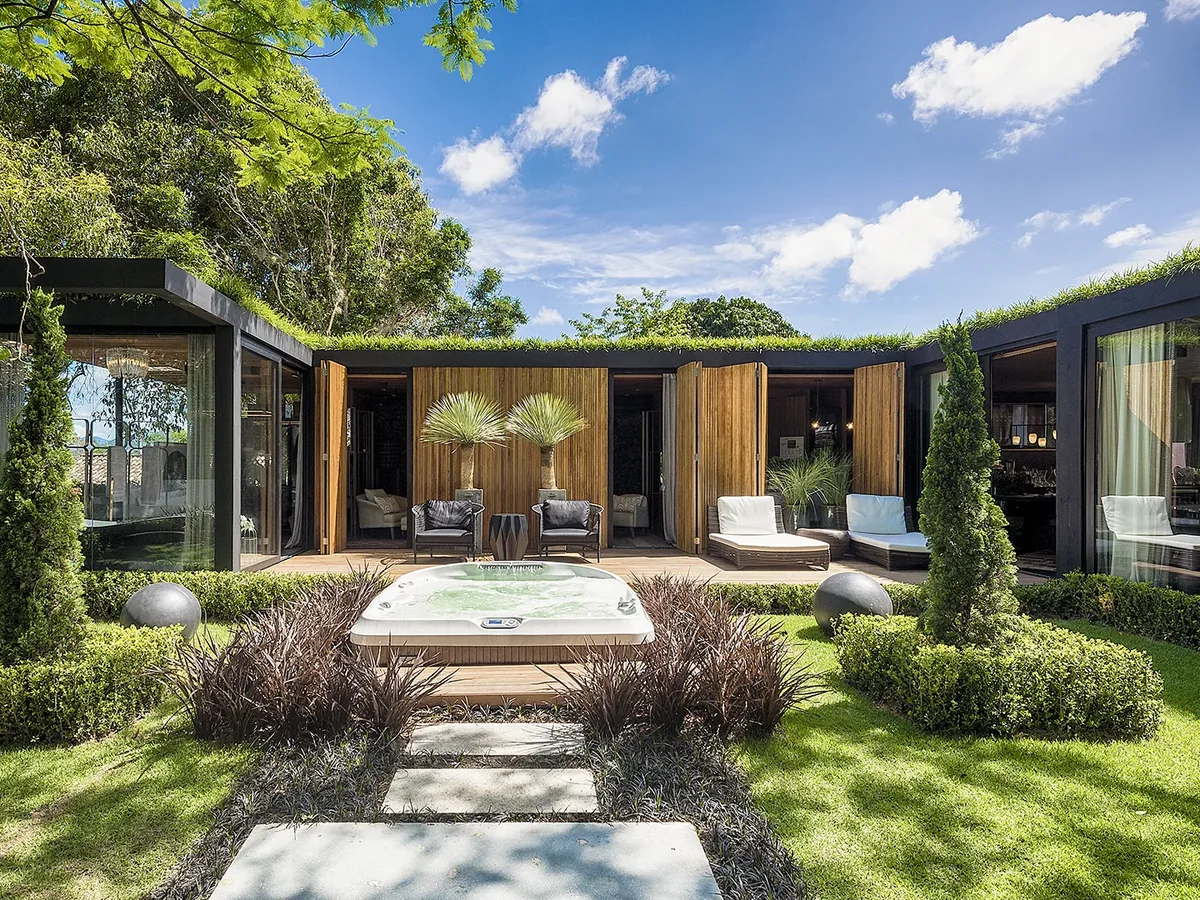 Ambiente Casa Modular The Garden Loft, assinado pela Progetta Studio na CASACOR 2018